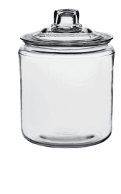Anchor Hocking Glass Heritage Jar, 1 gal