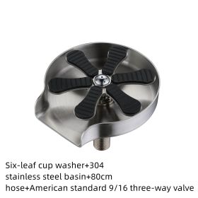 Cup Washer With Sink Home Bar Counter (style: Set, Color: C)